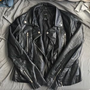 Forever 21 Leather Moto Jacket